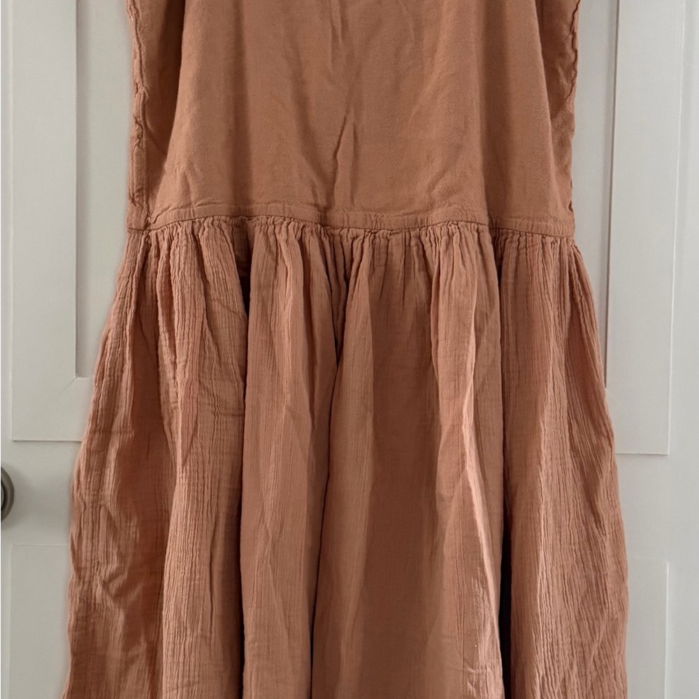Free People Tuscany Maxi Dress Linen Oversized